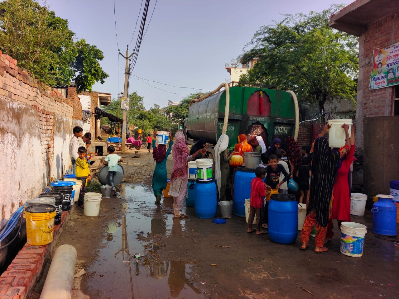 Emergency Clean Water Tanker Relief
